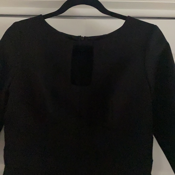 Femme Black Midi Dress (Size 34) - Picture 2 of 4